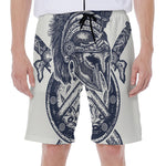 Ancient Spartan Print Men's Beach Shorts