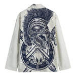 Ancient Spartan Print Men's Blazer