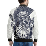 Ancient Spartan Print Men's Bomber Jacket