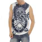 Ancient Spartan Print Men's Fitness Tank Top