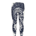 Ancient Spartan Print Men's Leggings