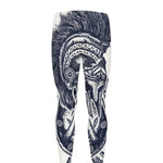 Ancient Spartan Print Men's leggings