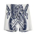Ancient Spartan Print Men's Athletic Shorts