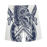 Ancient Spartan Print Men's Sports Shorts