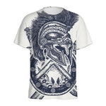 Ancient Spartan Print Men's Sports T-Shirt