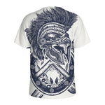 Ancient Spartan Print Men's Sports T-Shirt