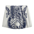 Ancient Spartan Print Mesh Shorts