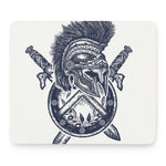 Ancient Spartan Print Mouse Pad