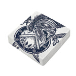 Ancient Spartan Print Outdoor Seat Cushion Cover