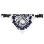 Ancient Spartan Print Over The Collar Dog Bandana