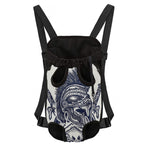 Ancient Spartan Print Pet Carrier Backpack