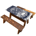 Ancient Spartan Print Picnic Table Cover