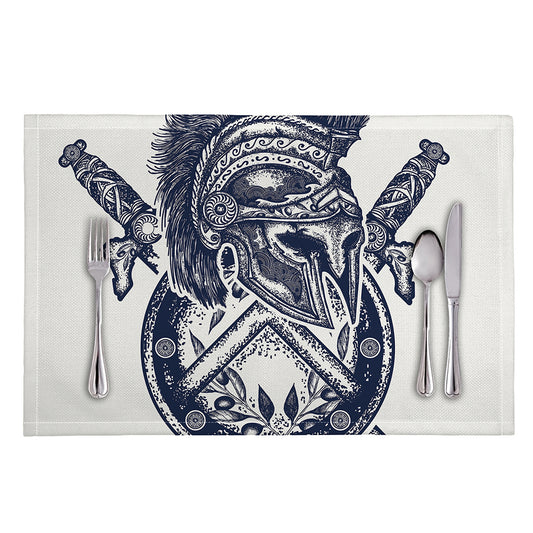 Ancient Spartan Print Placemat