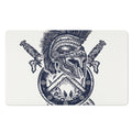 Ancient Spartan Print Polyester Doormat
