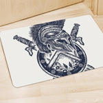 Ancient Spartan Print Polyester Doormat
