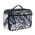 Ancient Spartan Print Portable Lunch Bag
