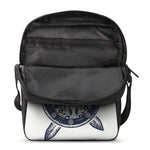 Ancient Spartan Print Rectangular Crossbody Bag