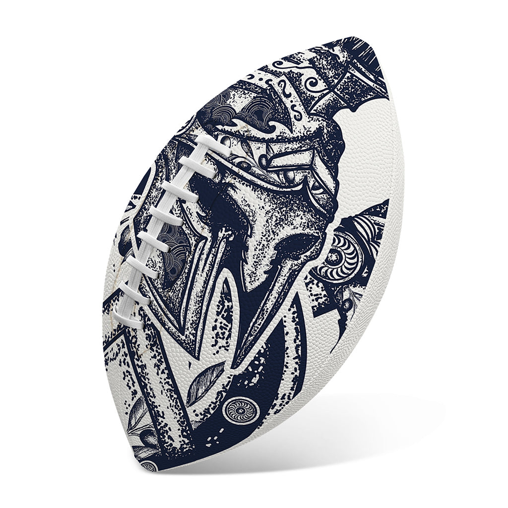 Ancient Spartan Print Rugby Ball