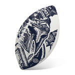 Ancient Spartan Print Rugby Ball
