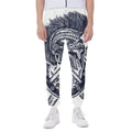 Ancient Spartan Print Joggers