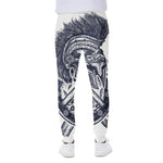 Ancient Spartan Print Scuba Joggers