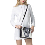 Ancient Spartan Print Shoulder Handbag