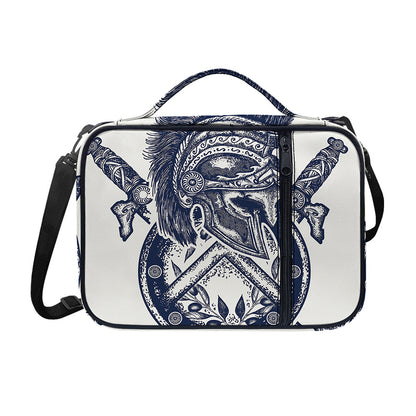 Ancient Spartan Print Shoulder Strap Bible Bag