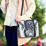 Ancient Spartan Print Shoulder Strap Bible Bag