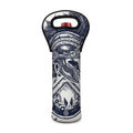 Ancient Spartan Print Single Neoprene Wine Tote