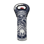 Ancient Spartan Print Single Neoprene Wine Tote