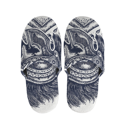 Ancient Spartan Print Slippers
