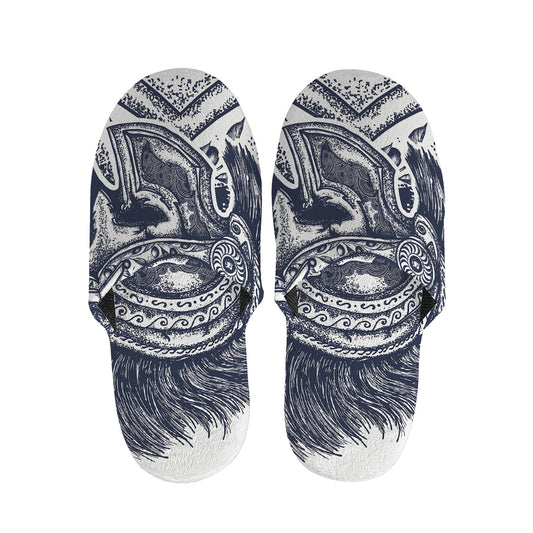 Ancient Spartan Print Slippers