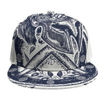 Ancient Spartan Print Snapback Cap