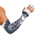 Ancient Spartan Print Sun Protection Arm Sleeves