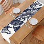 Ancient Spartan Print Table Runner