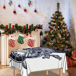 Ancient Spartan Print Tablecloth