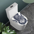 Ancient Spartan Print Toilet Lid Cover