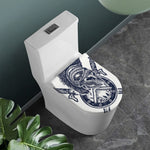 Ancient Spartan Print Toilet Lid Cover