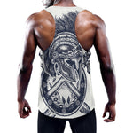 Ancient Spartan Print Training Tank Top
