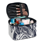 Ancient Spartan Print Travel Makeup Bag