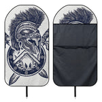 Ancient Spartan Print Waterproof Car Seat Cover