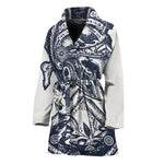 Ancient Spartan Print Women's Bathrobe