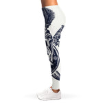 Ancient Spartan Print Women's Leggings