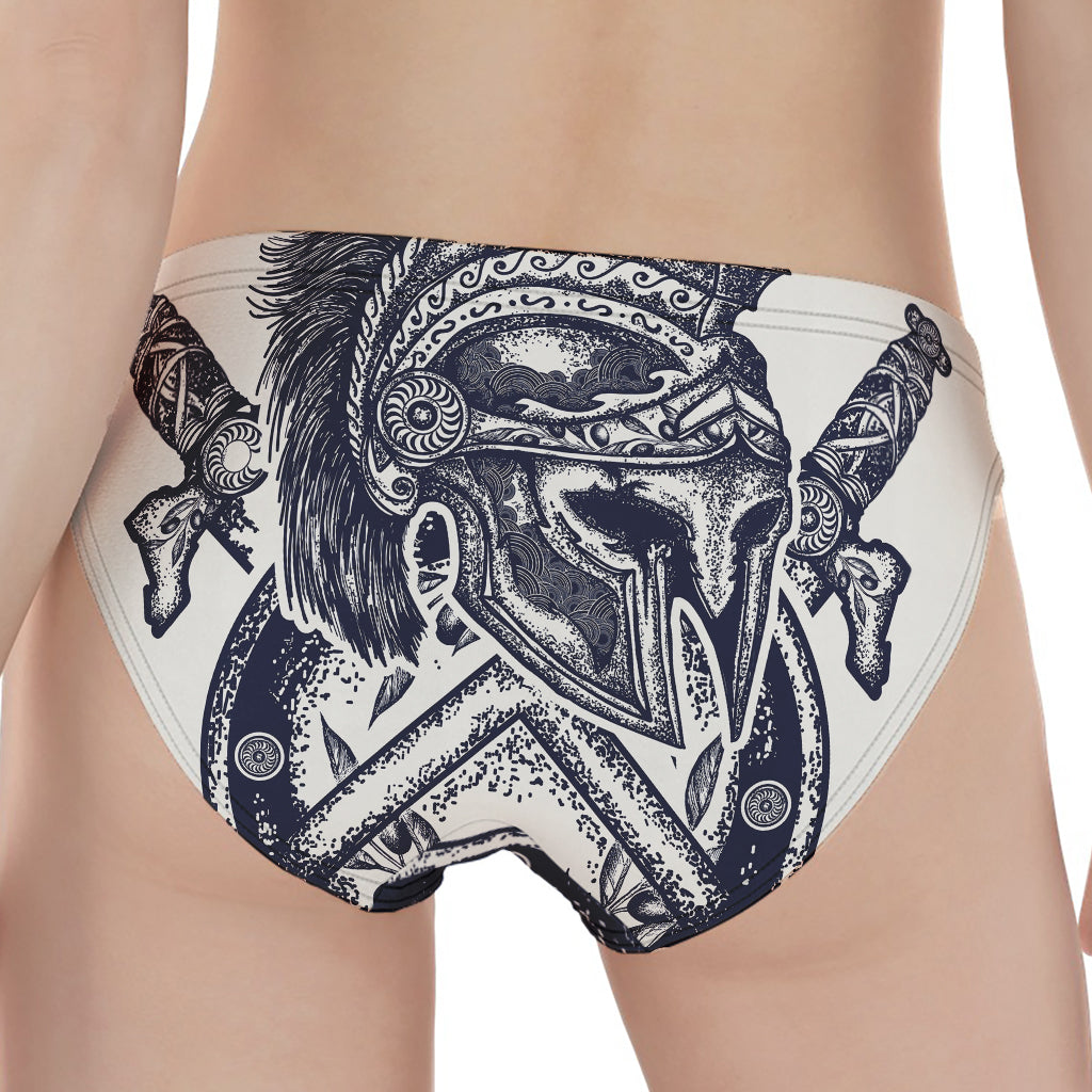 Ancient Spartan Print Women's Panties