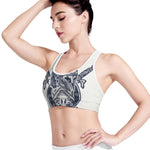 Ancient Spartan Print Women's Sports Bra