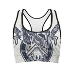 Ancient Spartan Print Women's Sports Bra