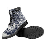 Ancient Spartan Print Work Boots