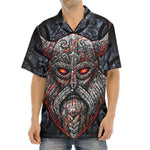 Ancient Viking Norse God Odin Print Aloha Shirt