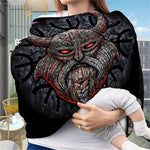 Ancient Viking Norse God Odin Print Baby Seat Cover