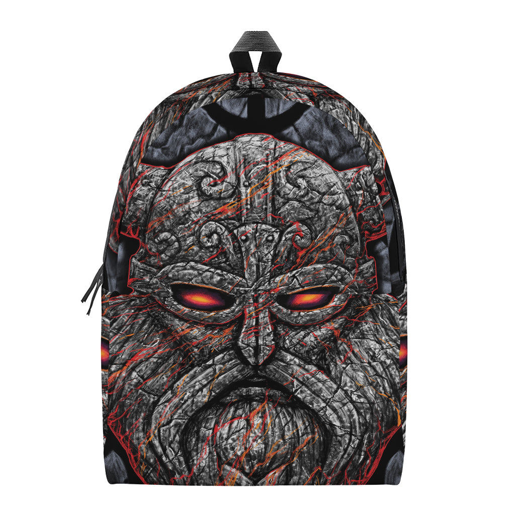 Ancient Viking Norse God Odin Print Backpack